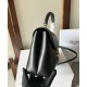 Replica perfetta Celine Borsa Nino media Pelle di vitello morbida nera Imitazione Outlet Online