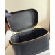 Replica perfetta Celine Borsa da toeletta Pelle di vitello naturale nera Imitazione Outlet Online