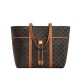 Perfette Qualità Repliche Borsa con coulisse Celine Cabas Triomphe Caffè Imitazione