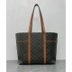 Perfette Qualità Repliche Borsa con coulisse Celine Cabas Triomphe Caffè Imitazione