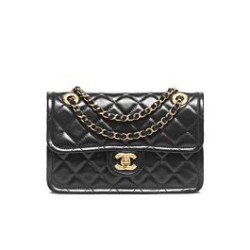 Miglior Falso Chanel Flap Bag AS5225 Nero Economiche Premium