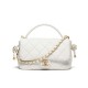 Replica perfetta Borsa Chanel Flap con manico superiore AS5317 Crema Imitazione Outlet Online