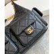 Replica perfetta Borsa Chanel Maxi Hobo AS5302 Nero Imitazione Outlet Online