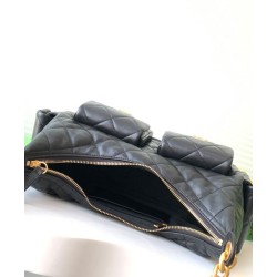 Replica perfetta Borsa Chanel Maxi Hobo AS5302 Nero Imitazione Outlet Online