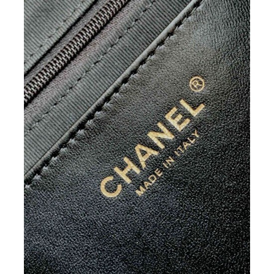 Replica perfetta Borsa Chanel Maxi Hobo AS5302 Nero Imitazione Outlet Online