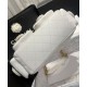 Perfette Qualità Repliche Borsa Chanel Maxi Hobo AS5302 Crema Imitazione