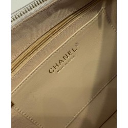 Repliche Borsa Chanel Maxi Hobo AS5302 Crema Imitazioni Premium Perfette Qualità Repliche Borsa Chanel Maxi Hobo AS5302 Crema Imitazione