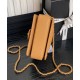 Replica perfetta Borsa Chanel Mini Flap con manico superiore AS5164 Caffè chiaro Imitazione Outlet Online
