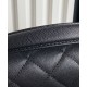 Perfette Qualità Repliche Borsa Chanel Mini Flap con manico superiore AS5164 Nero Imitazione