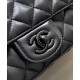 Replica perfetta Borsa Chanel Mini Flap con manico superiore AS5243 Nero Imitazione Outlet Online