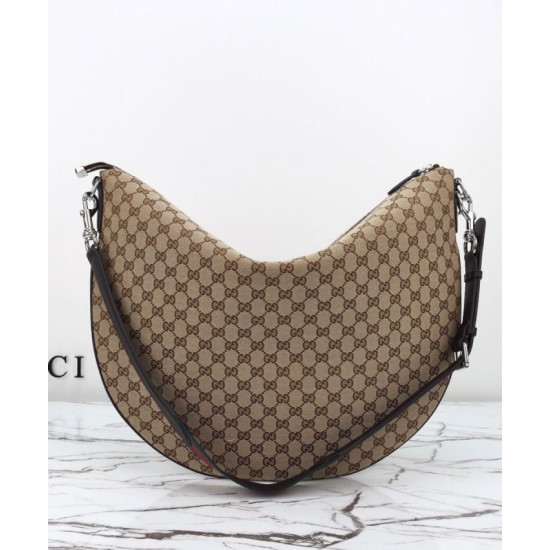 Borsa a tracolla grande Gucci B 800194 Caffè Replica originale di alta qualità Miglior Falso Borsa a tracolla grande Gucci B 800194 Caffè Economiche Premium