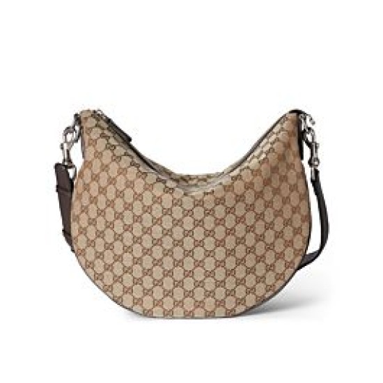 Replica perfetta Borsa a tracolla media Gucci B 817420 Caffè Imitazione Outlet Online