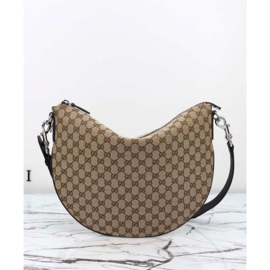 Replica perfetta Borsa a tracolla media Gucci B 817420 Caffè Imitazione Outlet Online