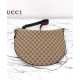 Replica perfetta Borsa a tracolla media Gucci B 817420 Caffè Imitazione Outlet Online