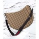 Replica perfetta Borsa a tracolla media Gucci B 817420 Caffè Imitazione Outlet Online