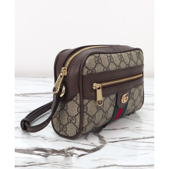 Borsa a tracolla mini Gucci Ophidia 816359 Caffè scuro Replica originale di alta qualità Miglior Falso Borsa a tracolla mini Gucci Ophidia 816359 Caffè scuro Economiche Premium