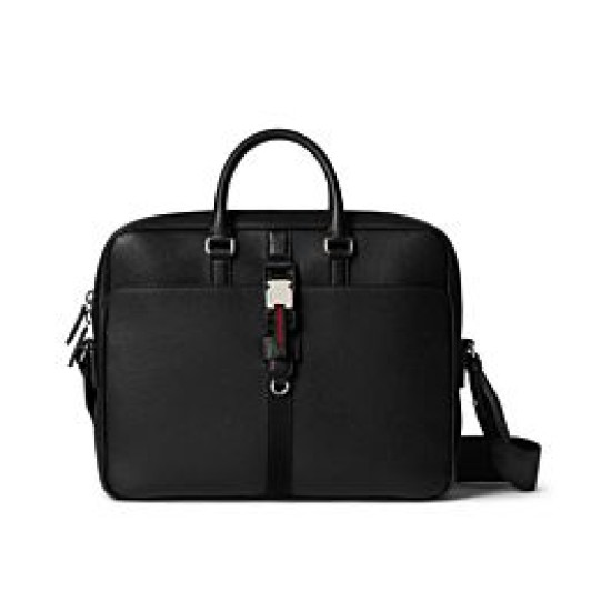 Migliore Repliche Borsa a tracolla media Gucci con Web 816757 Nero Economiche Outlet Online