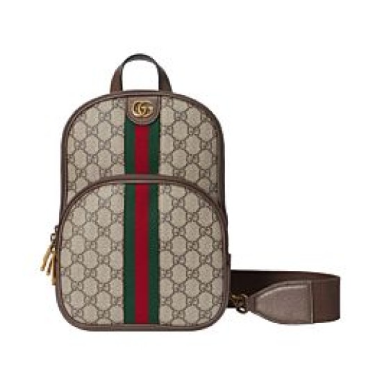 Replica perfetta Borsa a tracolla Gucci Ophidia 779915 Caffè scuro Imitazione Outlet Online