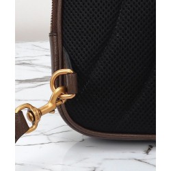 Replica perfetta Borsa a tracolla Gucci Ophidia 779915 Caffè scuro Imitazione Outlet Online