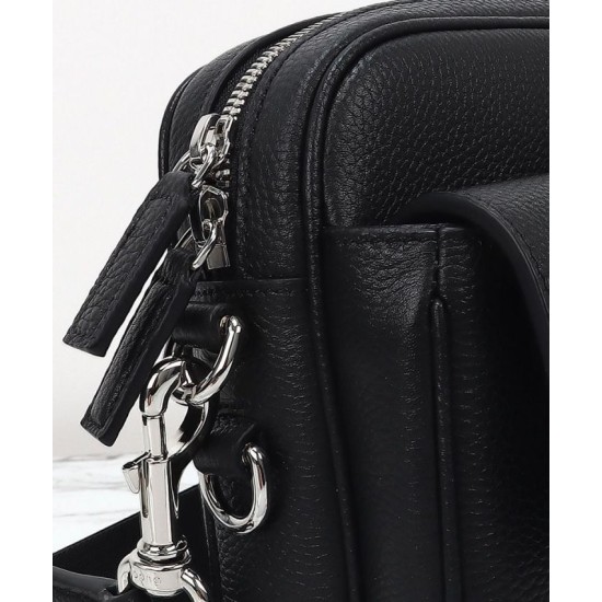 Replica perfetta Borsa a tracolla piccola Gucci con Web 816751 Nero Imitazione Outlet Online