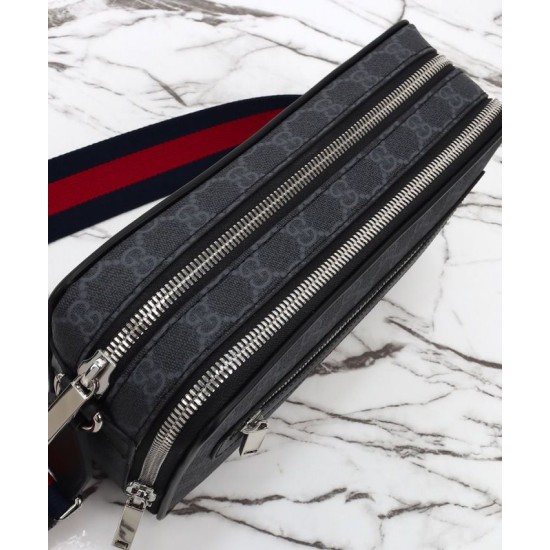 Perfette Qualità Repliche Borsa a tracolla media Gucci GG 822072 Nero Imitazione Perfette Qualità Repliche Borsa a tracolla media Gucci GG 822072 Nero Imitazione