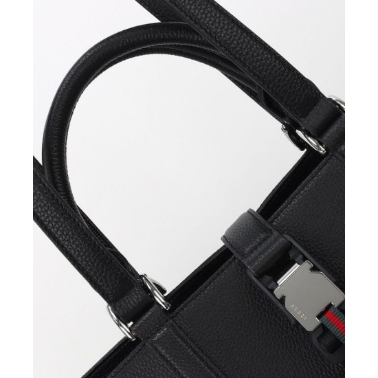 Replica perfetta Borsa tote grande Gucci con Web 816753 Nero Imitazione Outlet Online