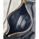 Migliore Repliche Mini-bag in nylon/nappa Prada Re-Nylon con fiocco 1BC241 Nero Economiche Outlet Online