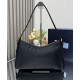 Repliche Borsa a tracolla grande Prada Aimee Re-Nylon con lucchetto 1BC232 Nero Imitazioni Premium Miglior Falso Borsa a tracolla grande Prada Aimee Re-Nylon con lucchetto 1BC232 Nero Economiche Premium