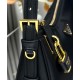 Repliche Borsa a tracolla grande Prada Aimee Re-Nylon con lucchetto 1BC232 Nero Imitazioni Premium Miglior Falso Borsa a tracolla grande Prada Aimee Re-Nylon con lucchetto 1BC232 Nero Economiche Premium