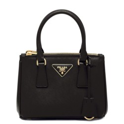 Migliore Repliche Borsa Mini/Media Galleria Saffiano Prada 1BA906 Nero Economiche Outlet Online