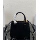 Migliore Repliche Borsa Mini/Media Galleria Saffiano Prada 1BA906 Nero Economiche Outlet Online