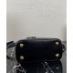 Migliore Repliche Borsa Mini/Media Galleria Saffiano Prada 1BA906 Nero Economiche Outlet Online