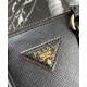 Migliore Repliche Borsa Mini/Media Galleria Saffiano Prada 1BA906 Nero Economiche Outlet Online