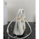 Perfette Qualità Repliche Borsa Mini/Media Galleria Saffiano Prada 1BA906 Bianco Imitazione Replica perfetta Borsa Mini/Media Galleria Saffiano Prada 1BA906 Bianco Imitazione Outlet Online