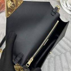 Miglior Falso Borsa a tracolla in saffiano Prada Nera Economiche Premium
