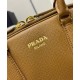 Miglior Falso Borsa Prada Media Saffiano 1BG537 Caffè Economiche Premium