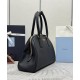 Perfette Qualità Repliche Borsa Prada Media Saffiano 1BG537 Nera Imitazione
