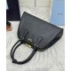 Perfette Qualità Repliche Borsa Prada Media Saffiano 1BG537 Nera Imitazione
