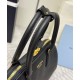 Perfette Qualità Repliche Borsa Prada Media Saffiano 1BG537 Nera Imitazione
