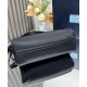 Replica perfetta Borsa a tracolla media Prada in Re-Nylon Con lucchetto 1BC233 Nero Imitazione Outlet Online