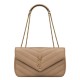 Migliore Repliche Borsa YSL Saint Laurent Loulou Media Matelasse Albicocca Economiche Outlet Online