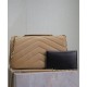 Migliore Repliche Borsa YSL Saint Laurent Loulou Media Matelasse Albicocca Economiche Outlet Online