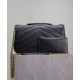 Perfette Qualità Repliche Borsa YSL Saint Laurent Loulou Media Matelasse Nera Imitazione