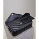Perfette Qualità Repliche Borsa YSL Saint Laurent Loulou Media Matelasse Nera Imitazione