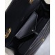 Perfette Qualità Repliche Borsa YSL Saint Laurent Loulou Media Matelasse Nera Imitazione