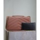 Replica perfetta Borsa YSL Saint Laurent Loulou Media Matelasse Rosa Imitazione Outlet Online