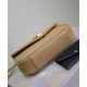 Replica perfetta Mini borsa YSL Saint Laurent Loulou Albicocca Imitazione Outlet Online