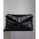 Miglior Falso Borsa media YSL Saint Laurent Puffer in nappa nera Economiche Premium