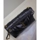 Miglior Falso Borsa media YSL Saint Laurent Puffer in nappa nera Economiche Premium