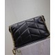 Miglior Falso Borsa media YSL Saint Laurent Puffer in nappa nera Economiche Premium